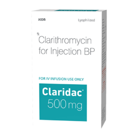 Claridac  500mg Injection Calrithromycin