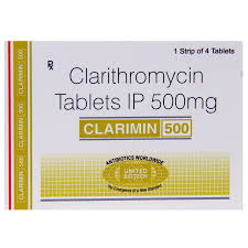 Clarimin 500mg Tablet Clarithromycin