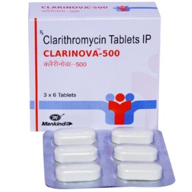 Clarithromycin  500mg Tablet Clarinova