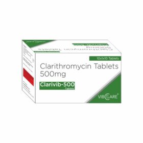 Clarivib 500mg Tablet Clarithromycin