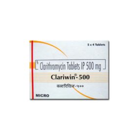 Clarithromycin  500mg Tablet Clariwin