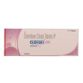 Clomiphene 100mg Tablet Clofert