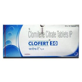 Clomiphene 50mg Tablet Clofert