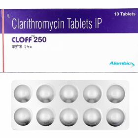 clarithromycin 250mg Tablet Cloff
