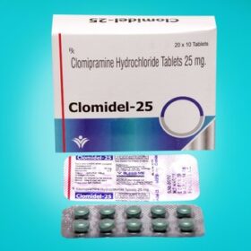Clomipramine 25mg Tablet Clomidel