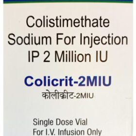 Colistimathate 2miu Injection Colicrit