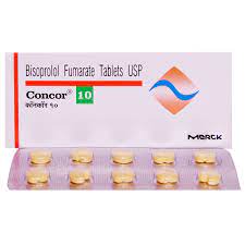 Concor 10mg Tablet Bisoprolol