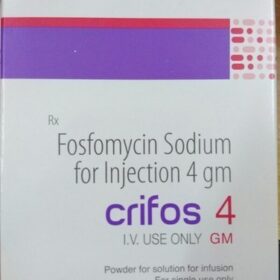 Fosfomycin 4gm Injection Crifos