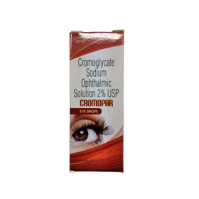 Cromopar 2% eye drop Cromoglycate