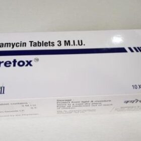 Spiramycin 3MIU Tablet Curetox