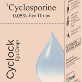 Cyclosporine 0.05% Cyclock eye drop 5ml