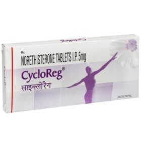 Norethisterone  5mg Tablet Cycloreg