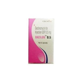 Dactinomycin 0.5mg Injection Dacilon