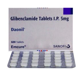 Glibenclamide 5mg Tablet Daonil