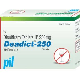 Deadict 250mg Tablet Disulfiram