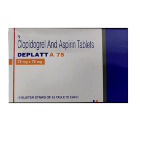 Deplatt a 75mg tablet Clopidogrel