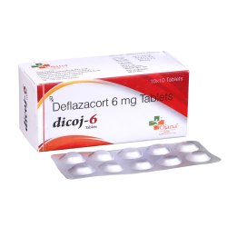 Dicoj 6mg Tablet Deflazacort