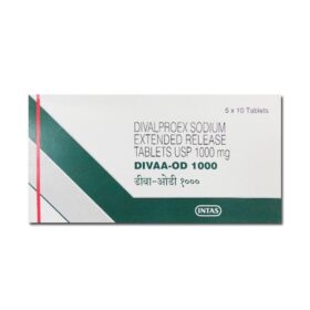 Divaa OD 1000mg Tablet Divalproex