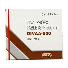 Divalproex  500mg Tablet Divaa