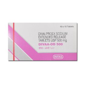 Divaa OD 500mg Tablet Divalproex