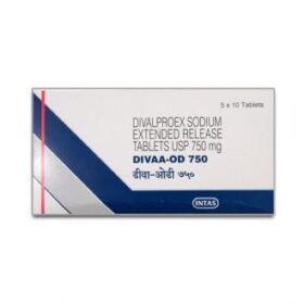 Divaa OD 750mg Tablet Divalproex