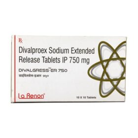Divalgress ER 750mg Tablet Divalproex