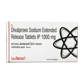 Divalgress ER 1000mg Tablet Divalproex