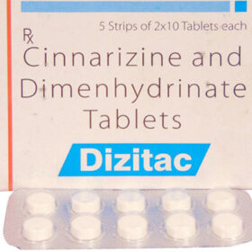 Dimenhydrinate 40mg Dizitac Tablet