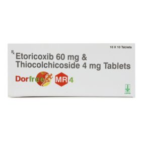 Etoricoxib+Thiocolchicosidein 60mg+4mg Dorfree-MR4 Tablet