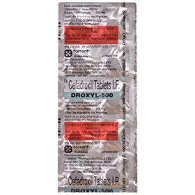 Droxyl 500mg Tablet Cefadroxil