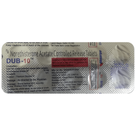 Norethisterone  10mg Tablet Dub
