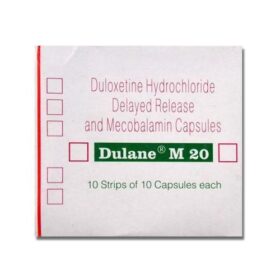Dulane M 20mg Tablet Duloxetine