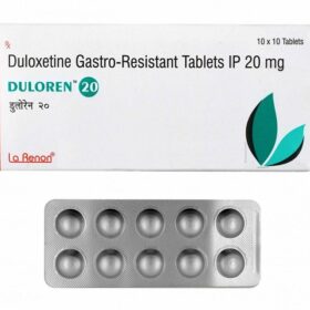 Duloren 20mg Tablet Duloxetine