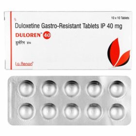 Duloren 40mg Tablet Duloxetine