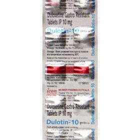 Duloxetine 10mg Tablet Dulotin
