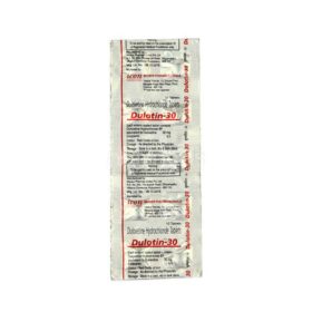 Duloxetine 30mg Tablet Dulotin