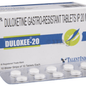 Duloxee 20mg Tablet Duloxetine