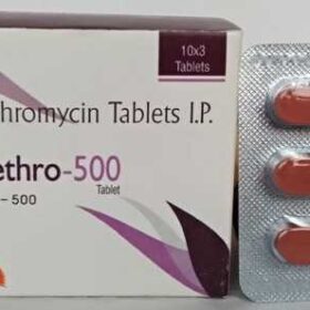 Dzethro 500mg Tablet Azithromycin