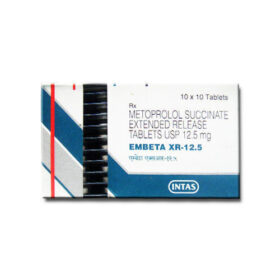 Metoprolol Succinate 12.5mg Tablet Embeta XR