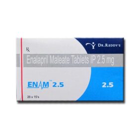 Enalapril 2.5mg Tablet Enam