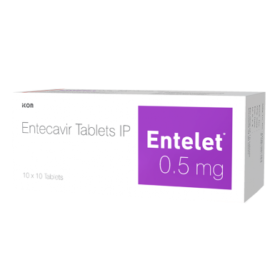 Entelet 0.5mg Tablet Entecavir