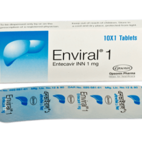 Enviral 1mg Tablet Entecavir