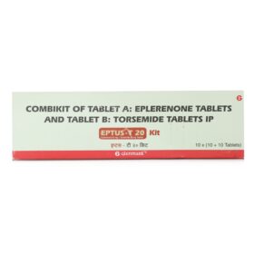 Eplerenone+Torasemide 25mg+20mg Eptus-T 20 Kit Tablet