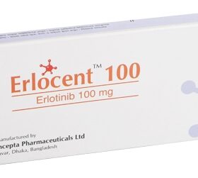 Erlotinib 100 mg Tablet Erlocent