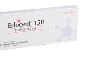 Erlotinib 150 mg Tablet Erlocent