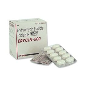 Erythromycin 500mg Tablet Erycin