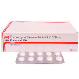 Erythromycin 250mg tablet Erythrocin