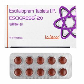 Escitalopram 20mg Tablet Escigress
