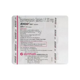 Esomeprazole 20mg Tablet Esoz