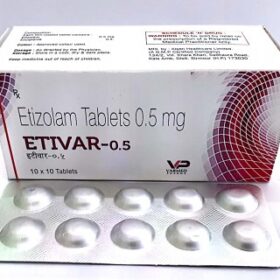 Etizolam 0.5mg Tablet Etivar